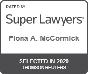 Rated By Super Lawyers Fiona A. McCormick Selected in 2022 Thomson Reuters