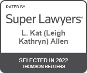 Rated By Super Lawyers L. Kat (Leigh Kathryn) Allen Selected in 2022 Thomson Reuters